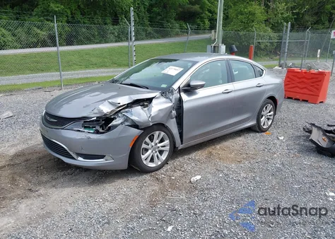 2016 Chrysler 200 Limited from USA, damaged, VIN 1C3CCCAB8GN177550
